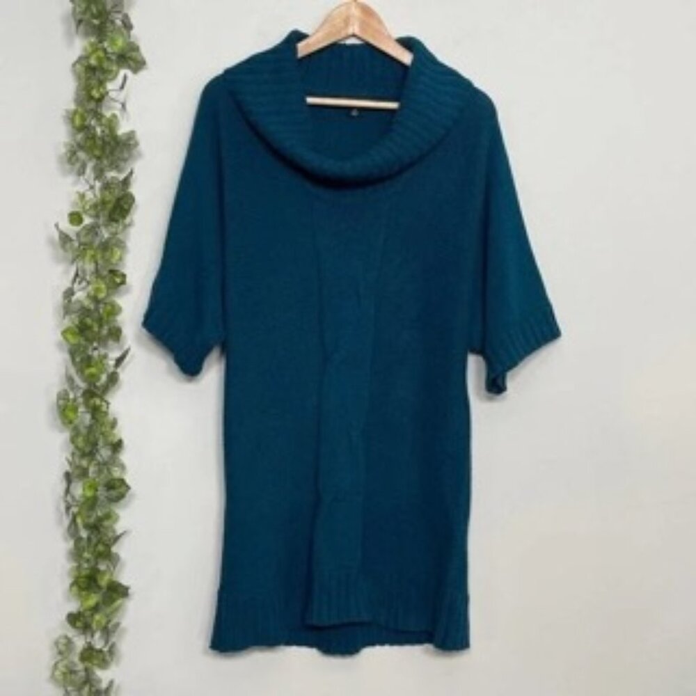 AB STUDIO | SWEATER DRESS SIZE M BLUE